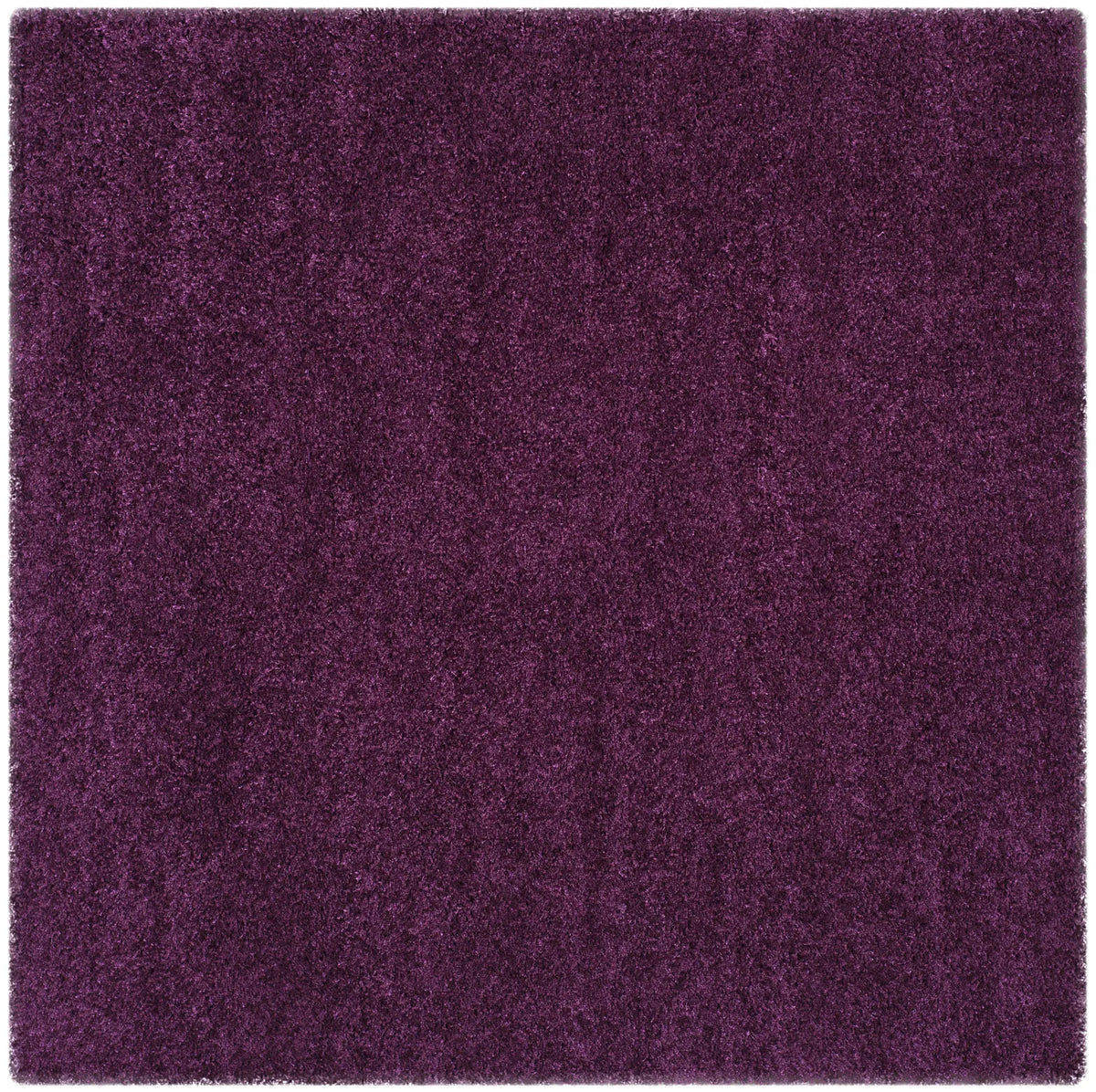 Safavieh Shag 4'-0" x 4'-0" Rug in Purple
