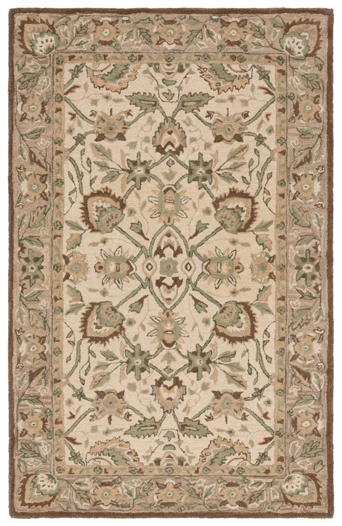 Safavieh Antiquity 4'-0" x 6'-0" Rug in Ivory / Beige