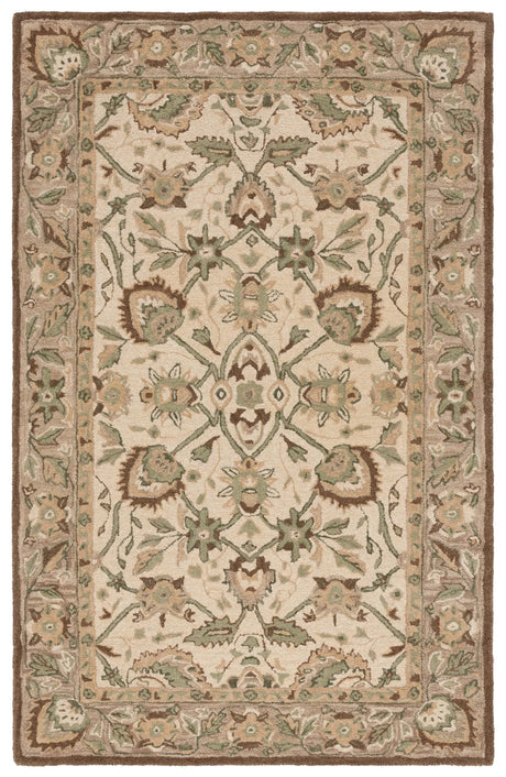 Safavieh Antiquity 4'-0" x 6'-0" Rug in Ivory / Beige