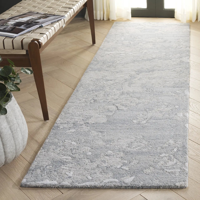 Safavieh Pine 2'-3" x 8'-0" Rug in Grey / Ivory