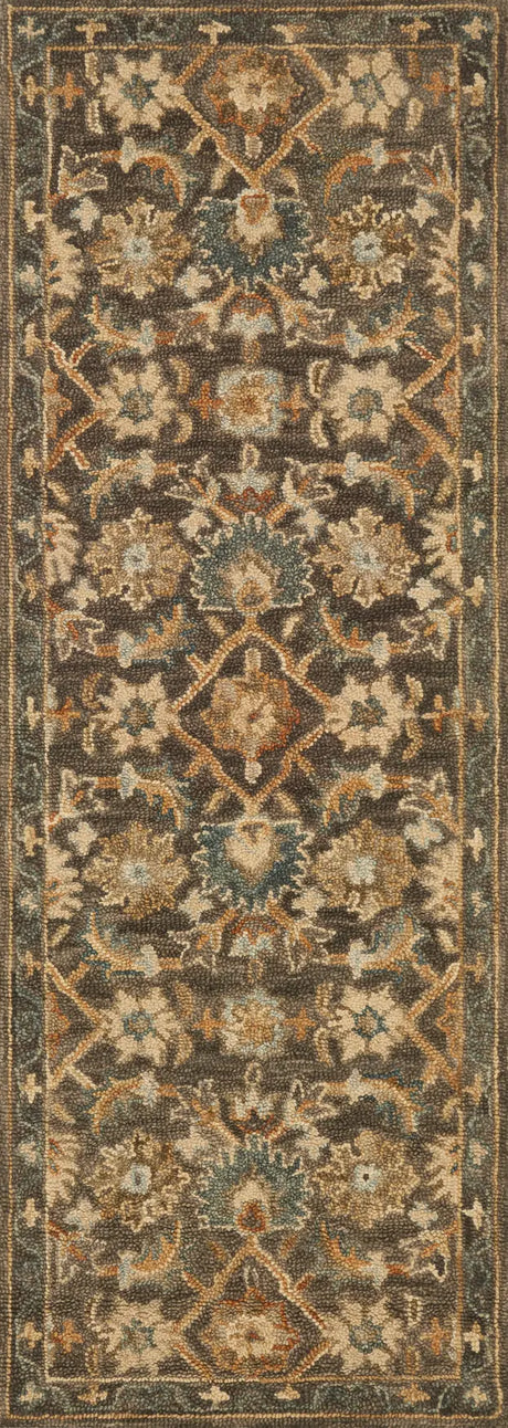 Loloi Victoria Vk-08 Dk Taupe / Multi Rugs - runner flat