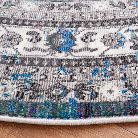 Safavieh Aria 6'-5" x 6'-5" Rug in Ivory / Blue
