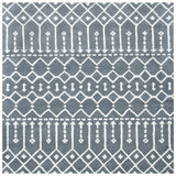 Safavieh Himalaya 6'-0" x 6'-0" Rug in Grey / Ivory