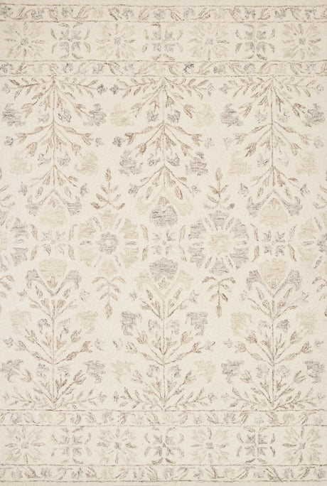Loloi Norabel Nor-02 Ivory/Neutral Rugs - main flat