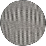 Safavieh Courtyard 10'-0" x 10'-0" Rug in Black / Light Grey