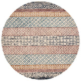 Safavieh Capri 5'-0" x 5'-0" Rug in Ivory / Charcoal