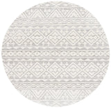 Safavieh Audrey 6'-0" x 6'-0" Rug in Grey / Ivory