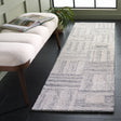 Safavieh Abstract 2'-3" x 8'-0" Rug in Grey