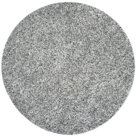 Safavieh Sg-Mls-Malibu Shag 5'-0" x 5'-0" Rug in Silver