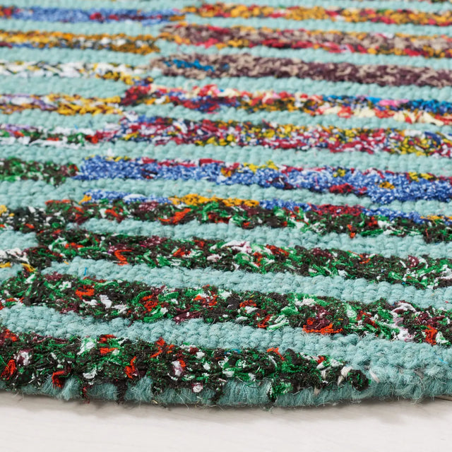 Safavieh Nantucket 4'-0" x 4'-0" Rug in Teal