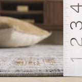 Safavieh Heirloom 700 4'-0" x 6'-0" Rug in Ivory Grey / Rust