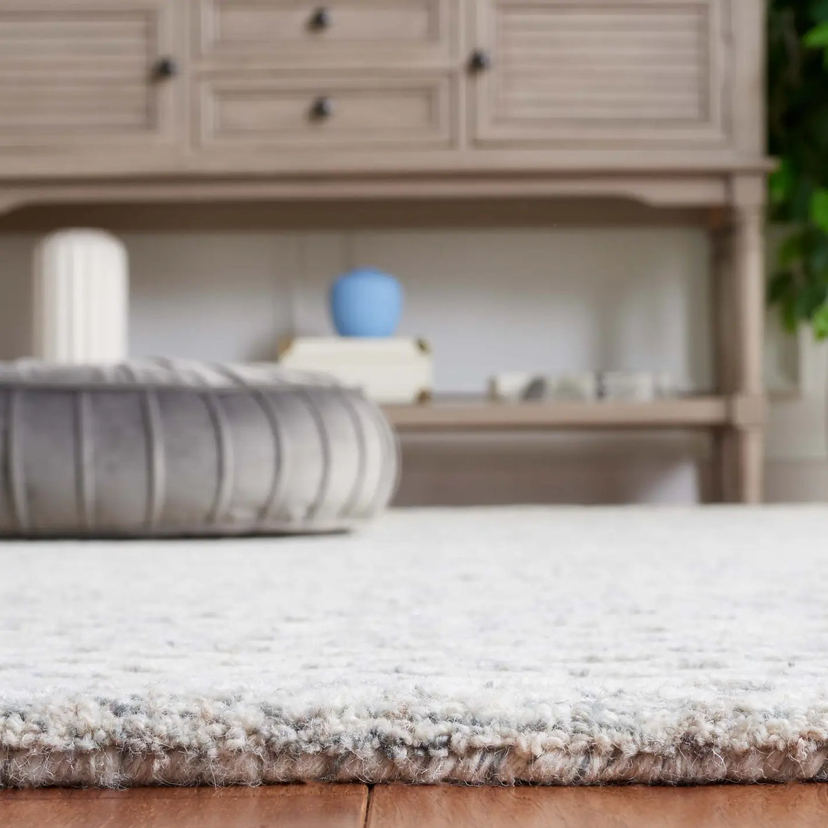 Safavieh Ebony 4'-0" x 6'-0" Rug in Grey / Ivory