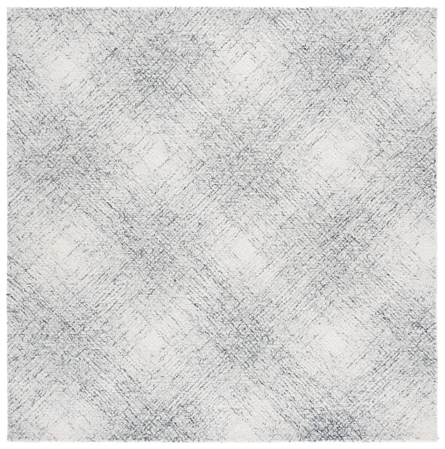 Safavieh Abstract 6'-0" x 6'-0" Rug in Ivory / Black