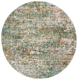 Safavieh Madison 5'-0" x 5'-0" Rug in Green / Turquoise