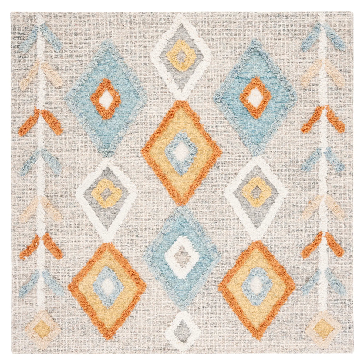 Safavieh Kenya 7'-0" x 7'-0" Rug in Grey / Blue