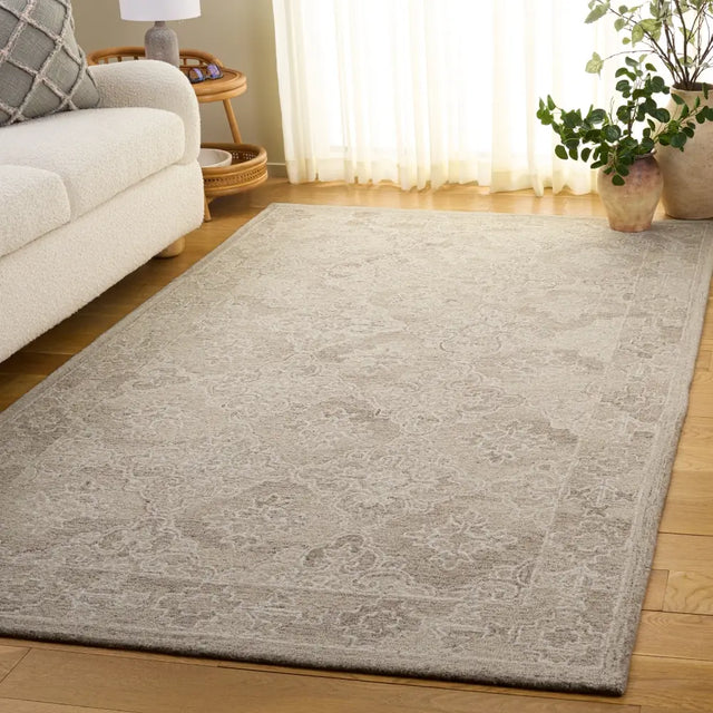 Safavieh Martha Stewart 5'-0" x 8'-0" Rug in Beige / Ivory