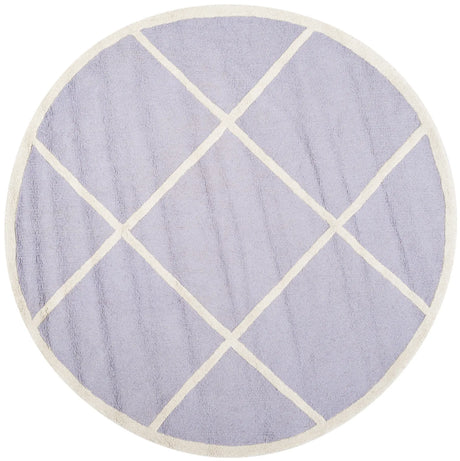 Safavieh Cambridge 6'-0" x 6'-0" Rug in Lavander / Ivory