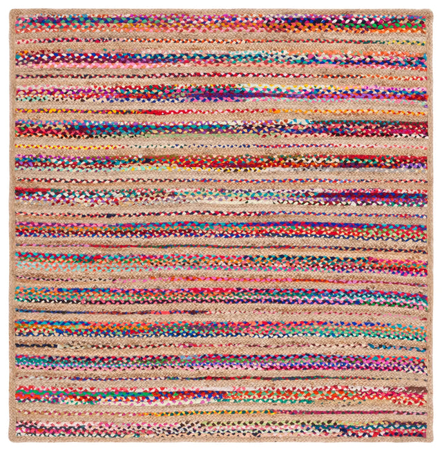 Safavieh Cape Cod 6'-0" x 6'-0" Rug in Natural / Multi