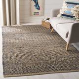 Safavieh Cape Cod 4'-0" x 6'-0" Rug in Navy / Natural