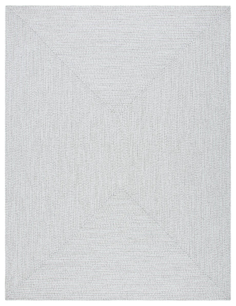 Safavieh Braided 10'-0" x 14'-0" Rug in Silver / Grey