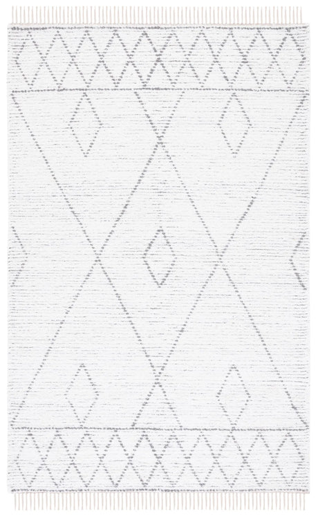 Safavieh Casablanca 4'-0" x 6'-0" Rug in Ivory / Grey