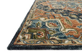 Loloi Victoria Vk-16 Rust / Multi Rugs - rug corner