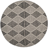 Safavieh Montauk 6'-0" x 6'-0" Rug in Black