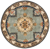 Safavieh Bergama 6'-0" x 6'-0" Rug in Light Blue / Ivory