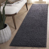 Safavieh Rumi Shag 2'-2" x 8'-0" Rug in Charcoal
