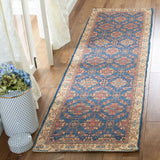Safavieh Saffron 2'-3" x 8'-0" Rug in Navy / Beige
