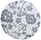 Safavieh Soho 6'-0" x 6'-0" Rug in Grey / Black