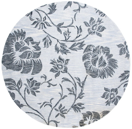 Safavieh Soho 6'-0" x 6'-0" Rug in Grey / Black
