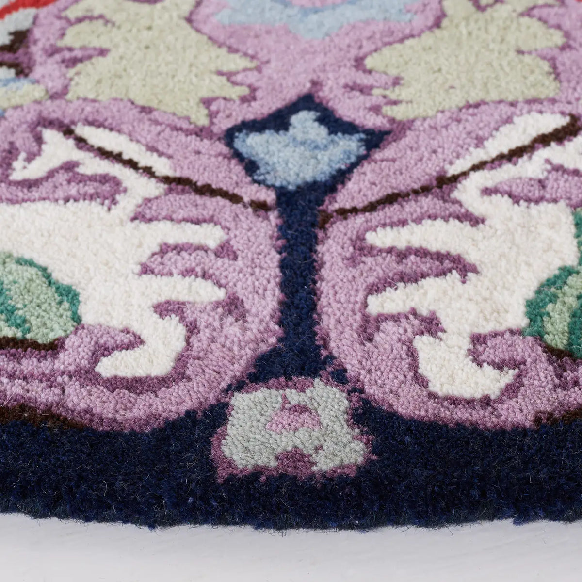 Safavieh Bellagio 5'-0" x 5'-0" Rug in Navy / Ivory