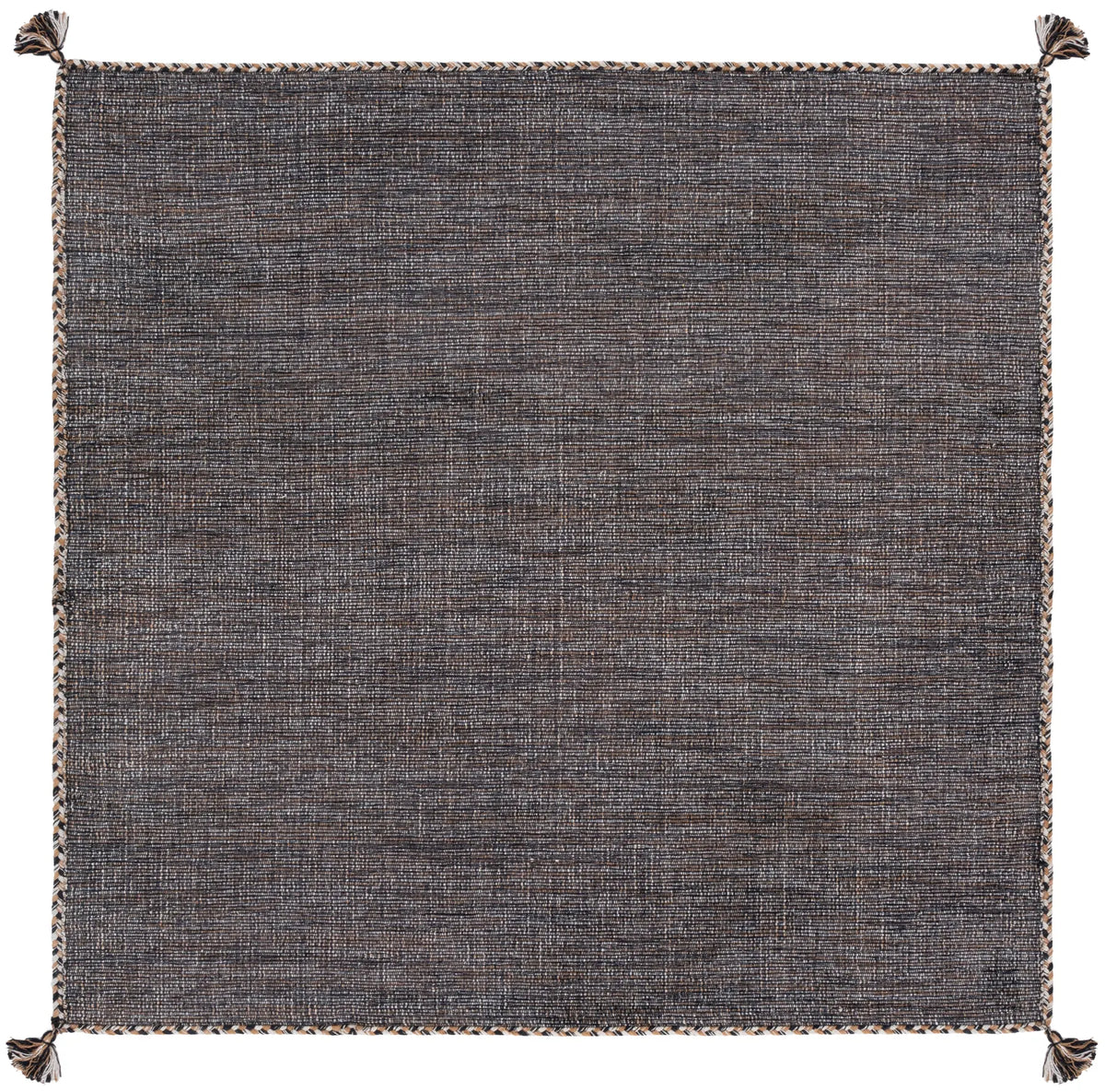Safavieh Montauk 5'-0" x 5'-0" Rug in Beige / Black