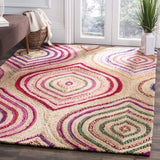 Safavieh Cape Cod 4'-0" x 6'-0" Rug in Natural / Multi