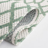 Safavieh Martha Stewart 5'-0" x 7'-0" Rug in Green / Ivory