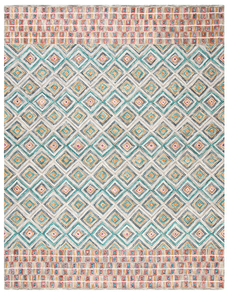 Safavieh Aspen 10'-0" x 14'-0" Rug in Green / Red