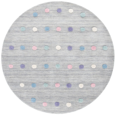 Safavieh Safavieh Kids 5'-0" x 5'-0" Rug in Silver