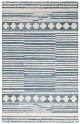 Safavieh Abstract 4'-0" x 6'-0" Rug in Grey / Ivory
