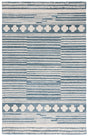 Safavieh Abstract 4'-0" x 6'-0" Rug in Grey / Ivory