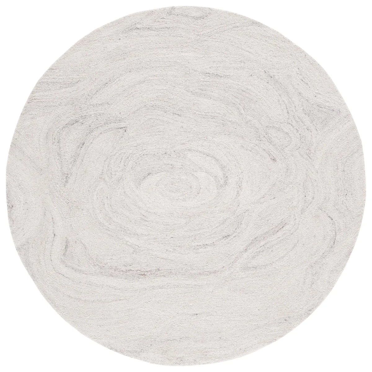 Safavieh Abstract 6'-0" x 6'-0" Rug in Light Grey / Beige