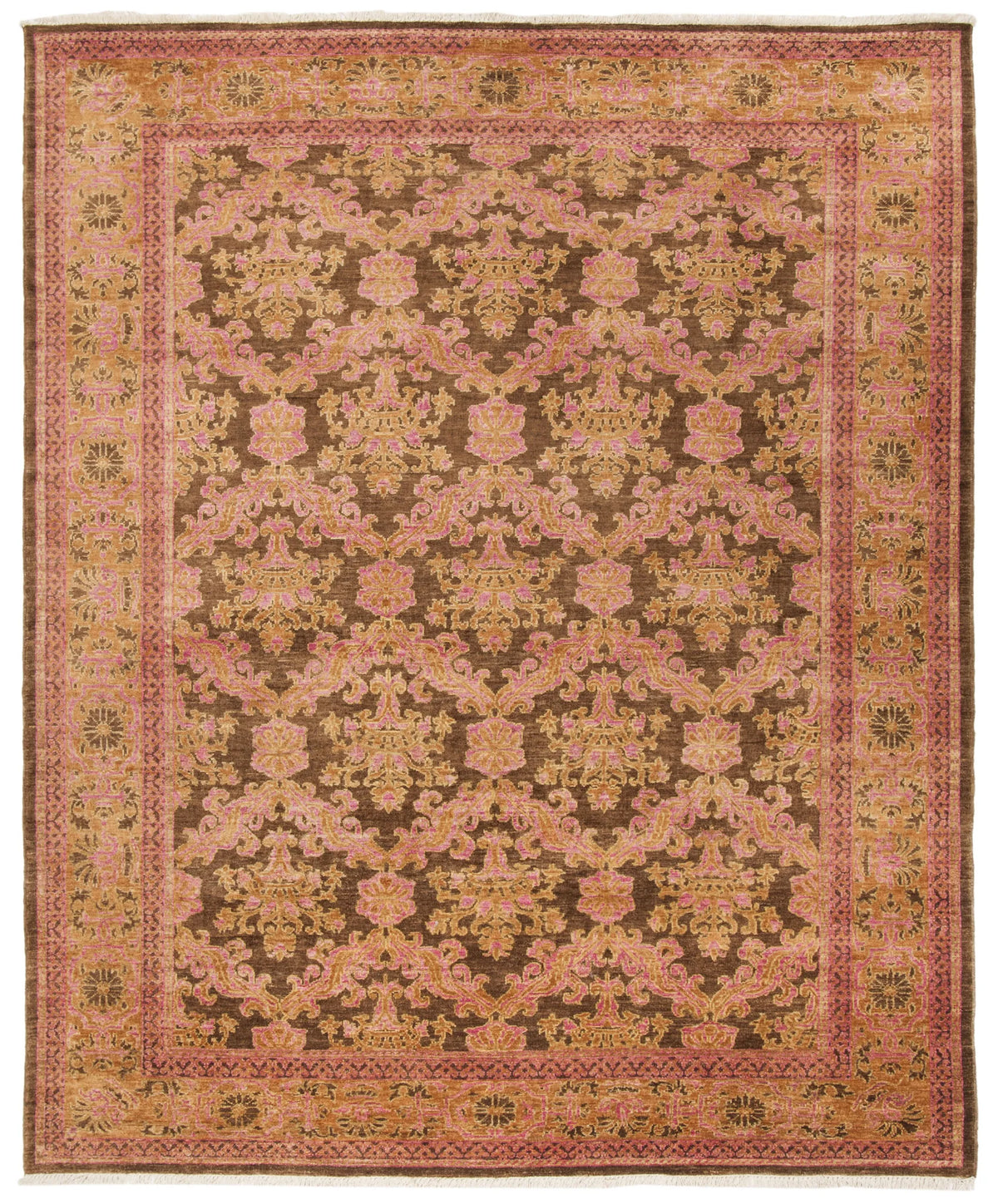 Safavieh Polonaise 10'-0" x 14'-0" Rug in Gold / Bronze