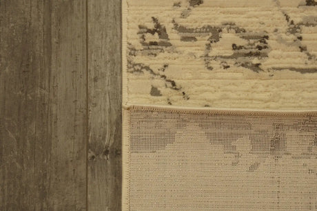 Dynamic Rugs Rori 9353 Power Loomed Modern Ivory/Multi Rug - Corner