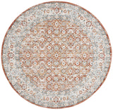 Safavieh Avalon 6'-7" x 6'-7" Rug in Rust / Grey