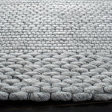 Safavieh Marbella 7'-0" x 7'-0" Rug in Silver / Grey