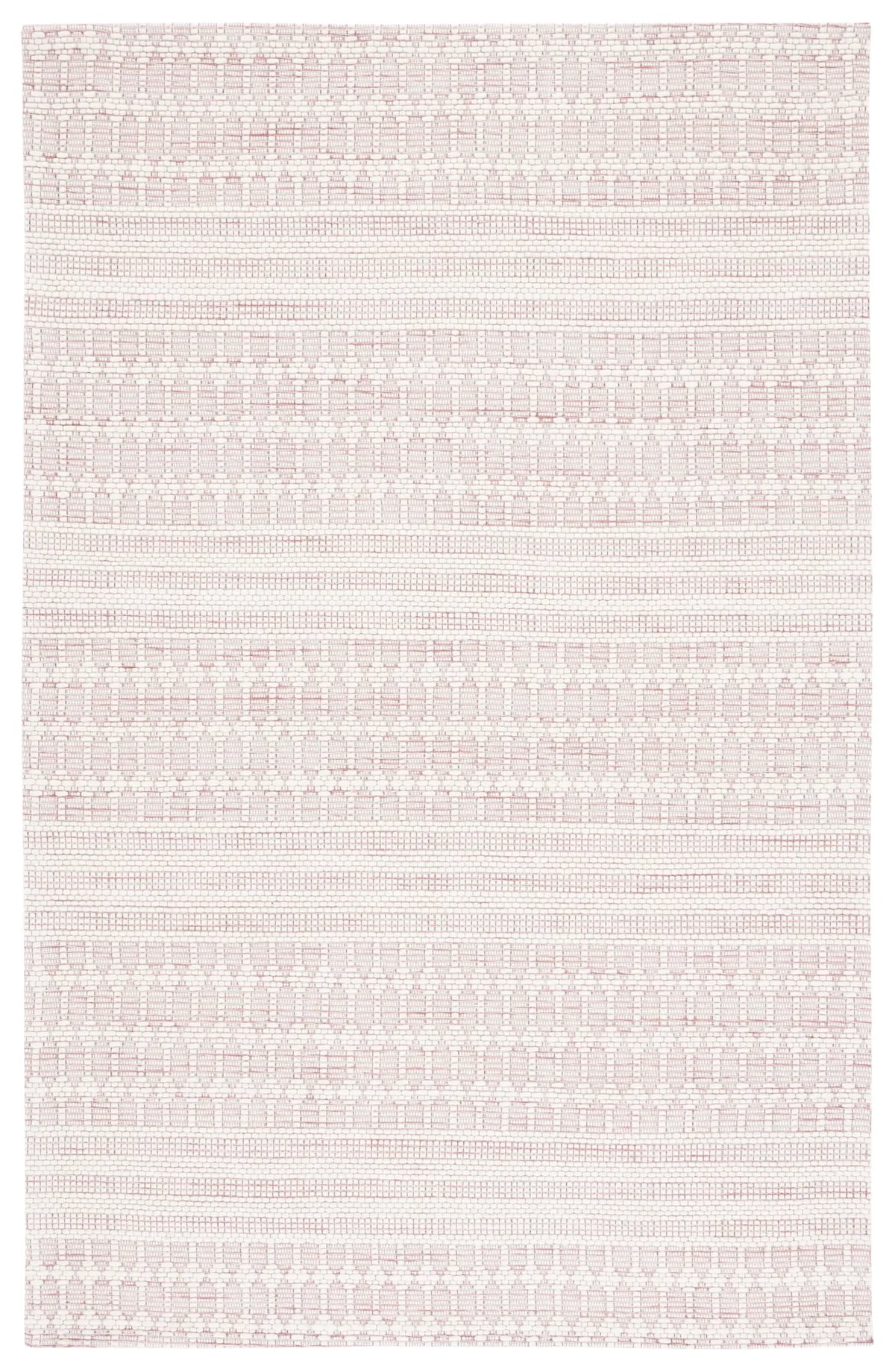 Safavieh Marbella 4'-0" x 6'-0" Rug in Pink / Ivory
