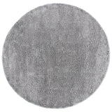 Safavieh August Shag 500 6'-7" x 6'-7" Rug in Grey