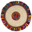 Safavieh Cape Cod 3'-0" x 3'-0" Rug in Ivory / Red