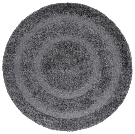 Safavieh Florida Shag 5'-0" x 5'-0" Rug in Grey / Grey
