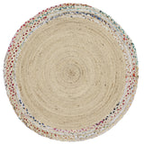 Safavieh Cape Cod 3'-0" x 3'-0" Rug in Ivory / Light Beige